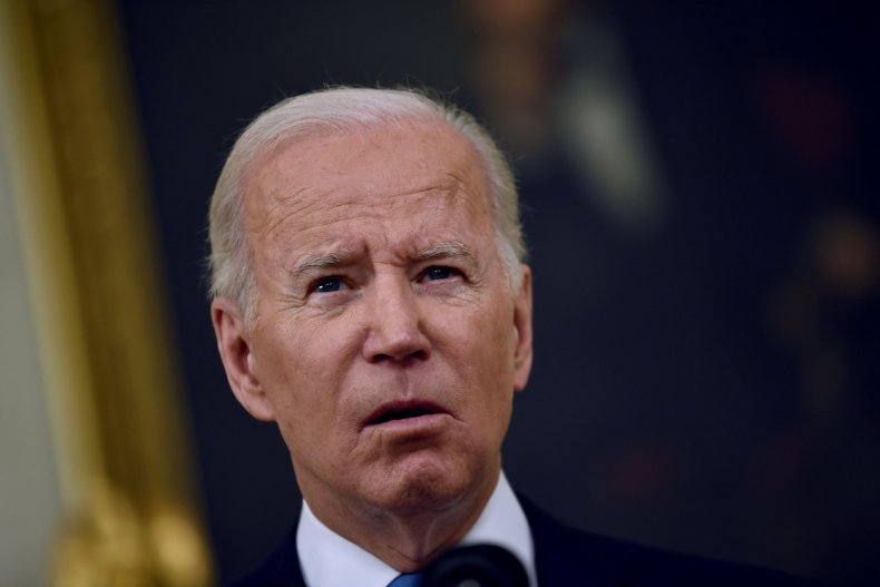 Joe Biden at White House COVID speech
