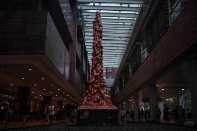 Tiananmen Sculpture Removed From Hong Kong University Tiananmen Sculpture Removed From Hong Kong University