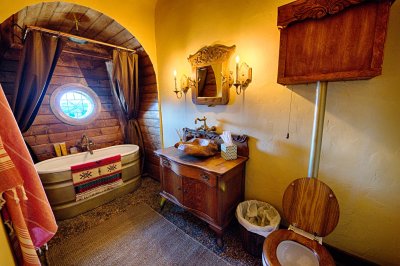 Underground Hobbit Home Owned By Kristie Wolfe