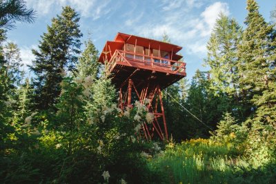 Wolfes Fire Tower Property In Idaho 