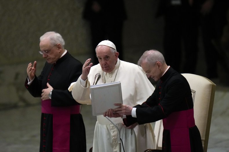 Pope Urges Humility