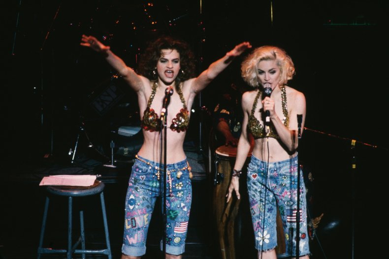 Sandra Bernhard and Madonna