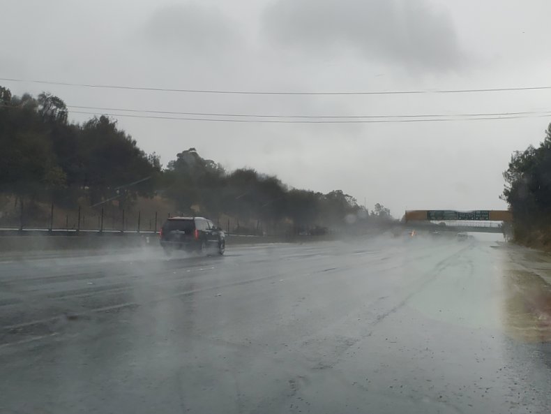 California storm flooded streets, highways