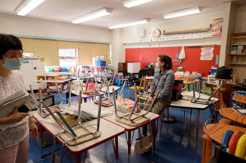 Teachers School Closures District Omicron Surge
