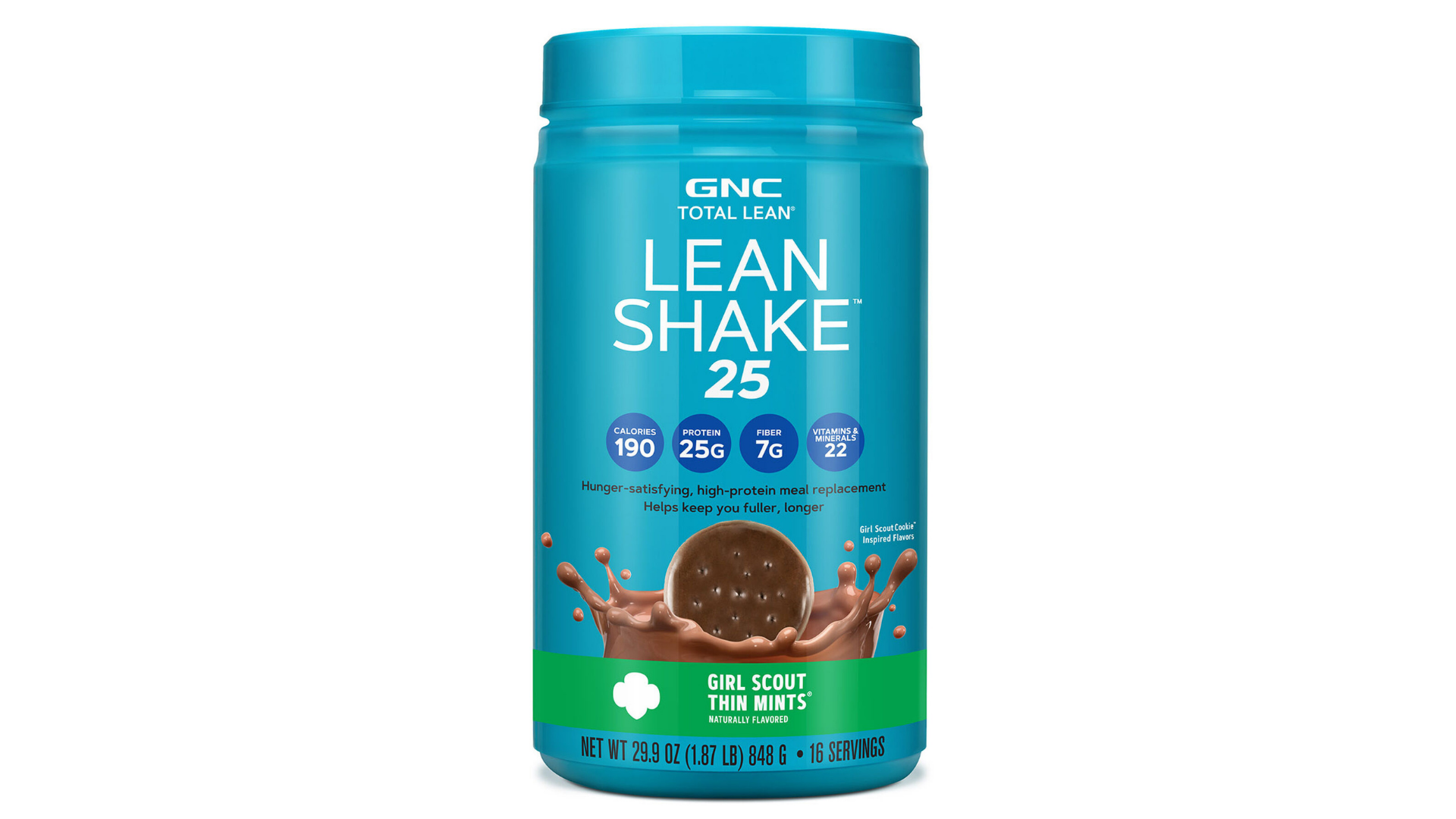 GNC Total Lean Lean Shake Classic Protein Powder - Swiss Chocolate, 16  Servings, 