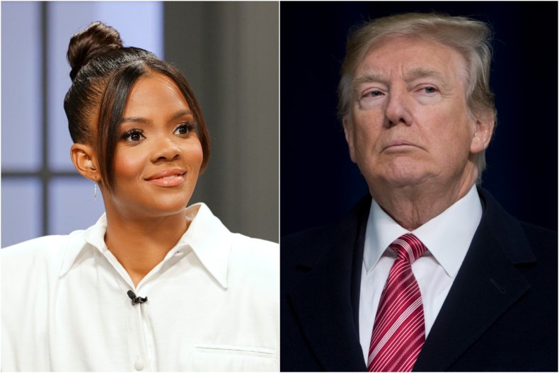 Candace Owens and Donald Trump