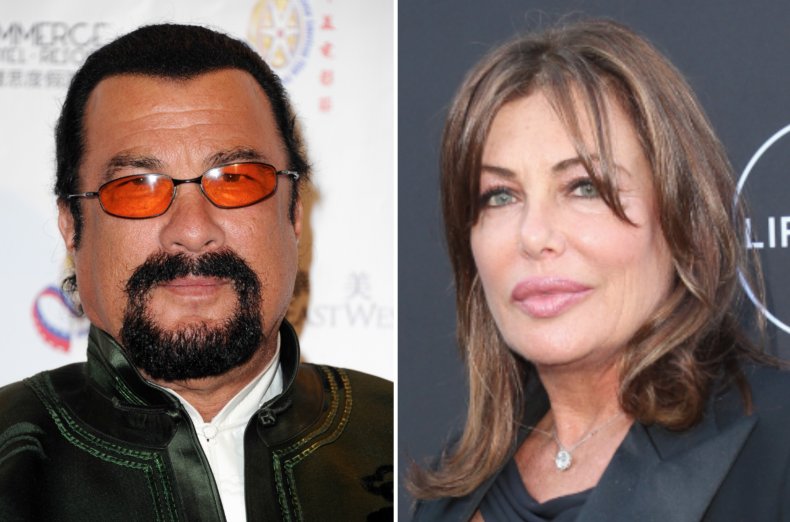Steven Seagal and Kelly LeBrock
