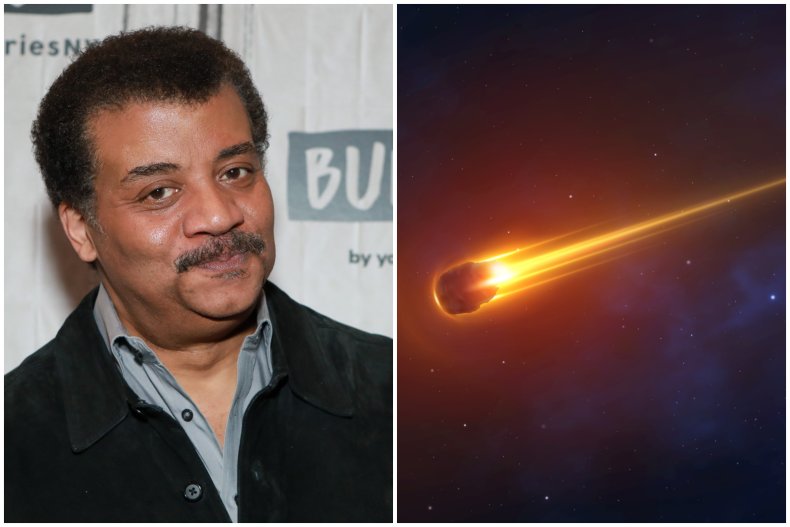 Neil deGrasse Tyson and meteor