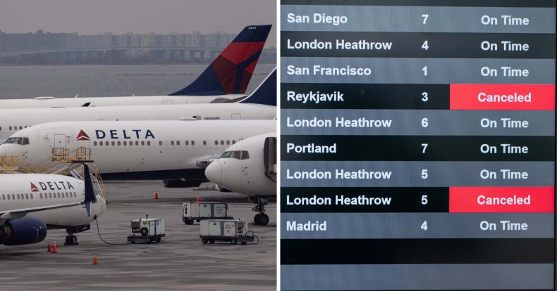 Flights Canceled on Christmas Day