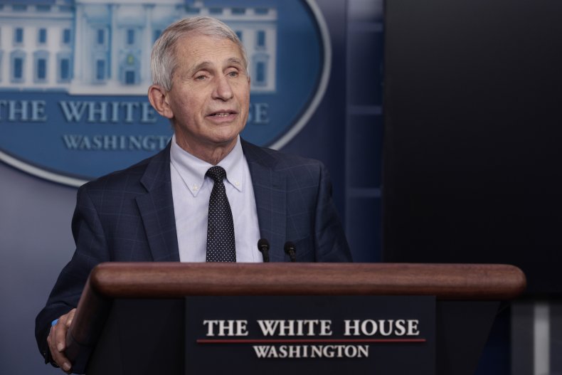 Dr. Anthony Fauci gives an update