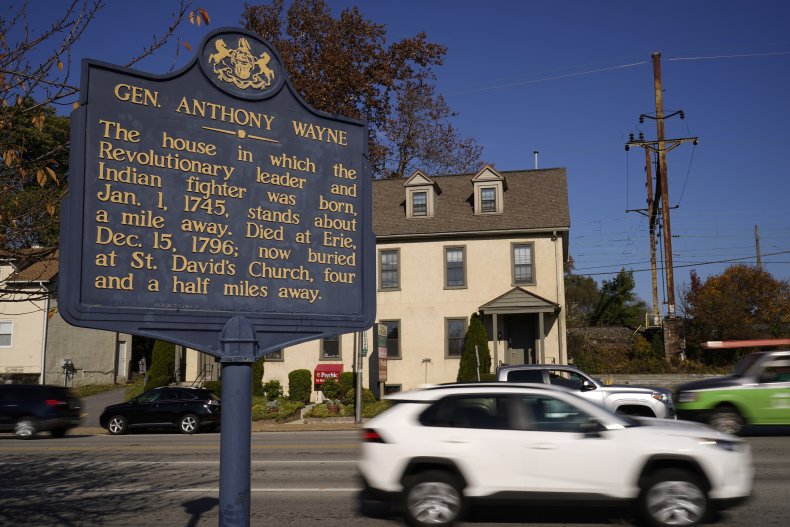 Paoli, Pennsylvania, historical marker