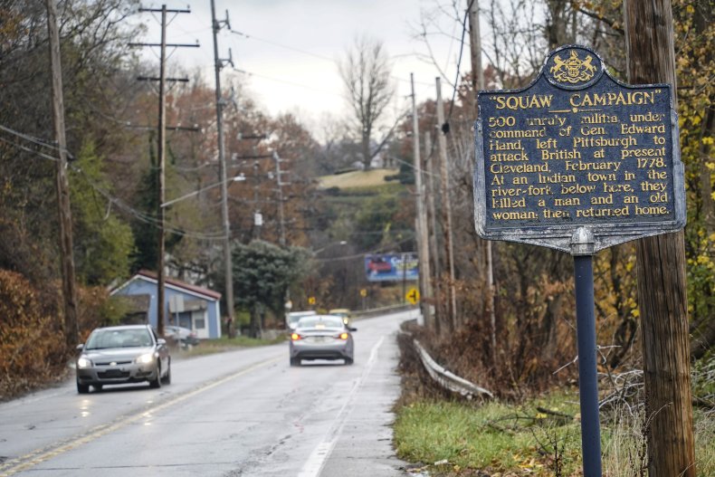 New Castle, Pennsylvania, historical marker
