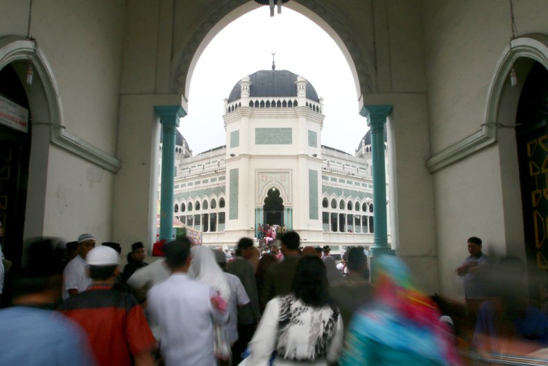 East Medan Indonesia mosque WIFI password