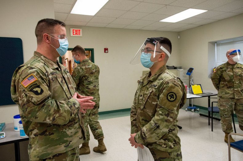 Massachusetts National Guard, Hospitals, Staff Shortage