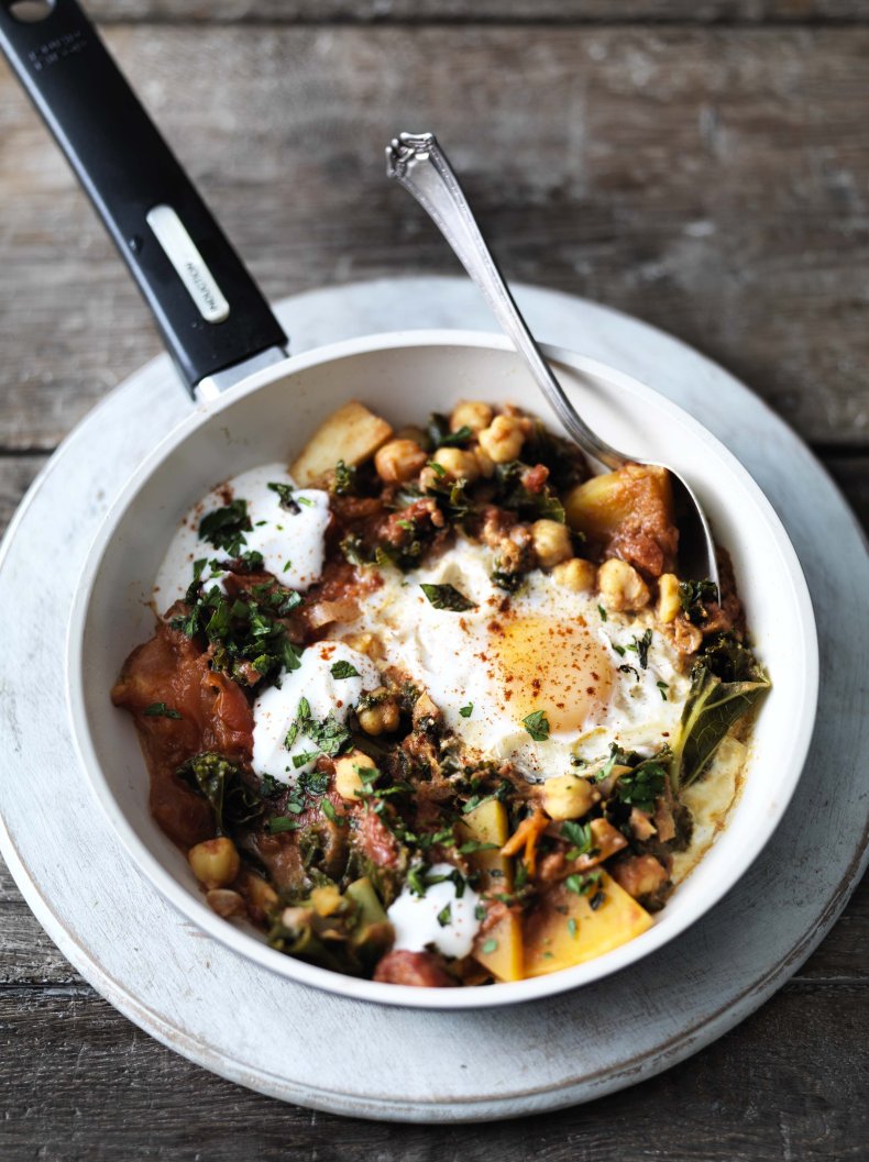 Parsnip and Squash Shakshuka