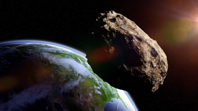 Asteroid Passes Earth