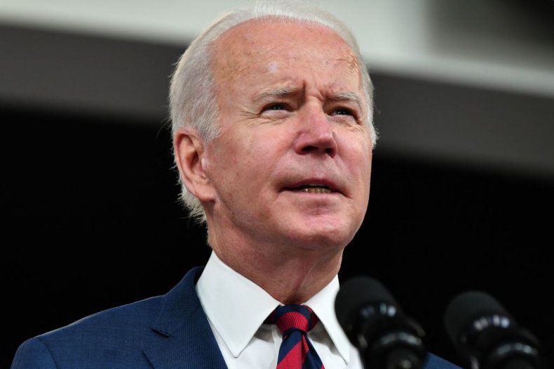 President Joe Biden speaks