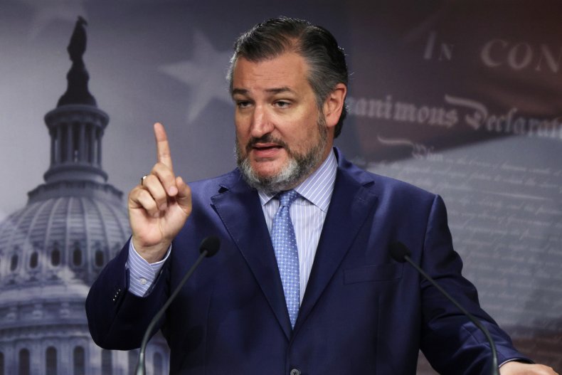 Ted Cruz Speaks at a Press Conference