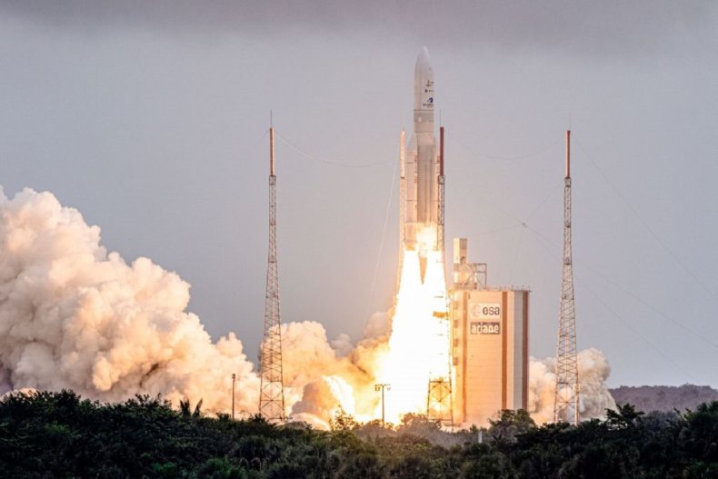 James Webb Telescope launch