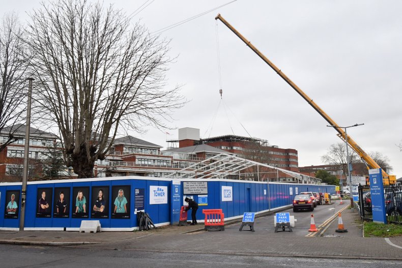 Britain Temporary Hospital
