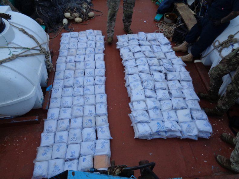 Navy Destroys Heroin Shipment