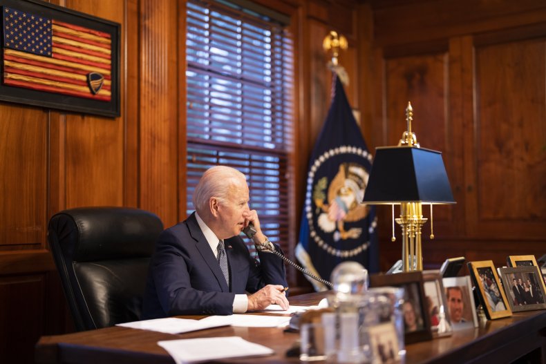 Joe Biden Putin call