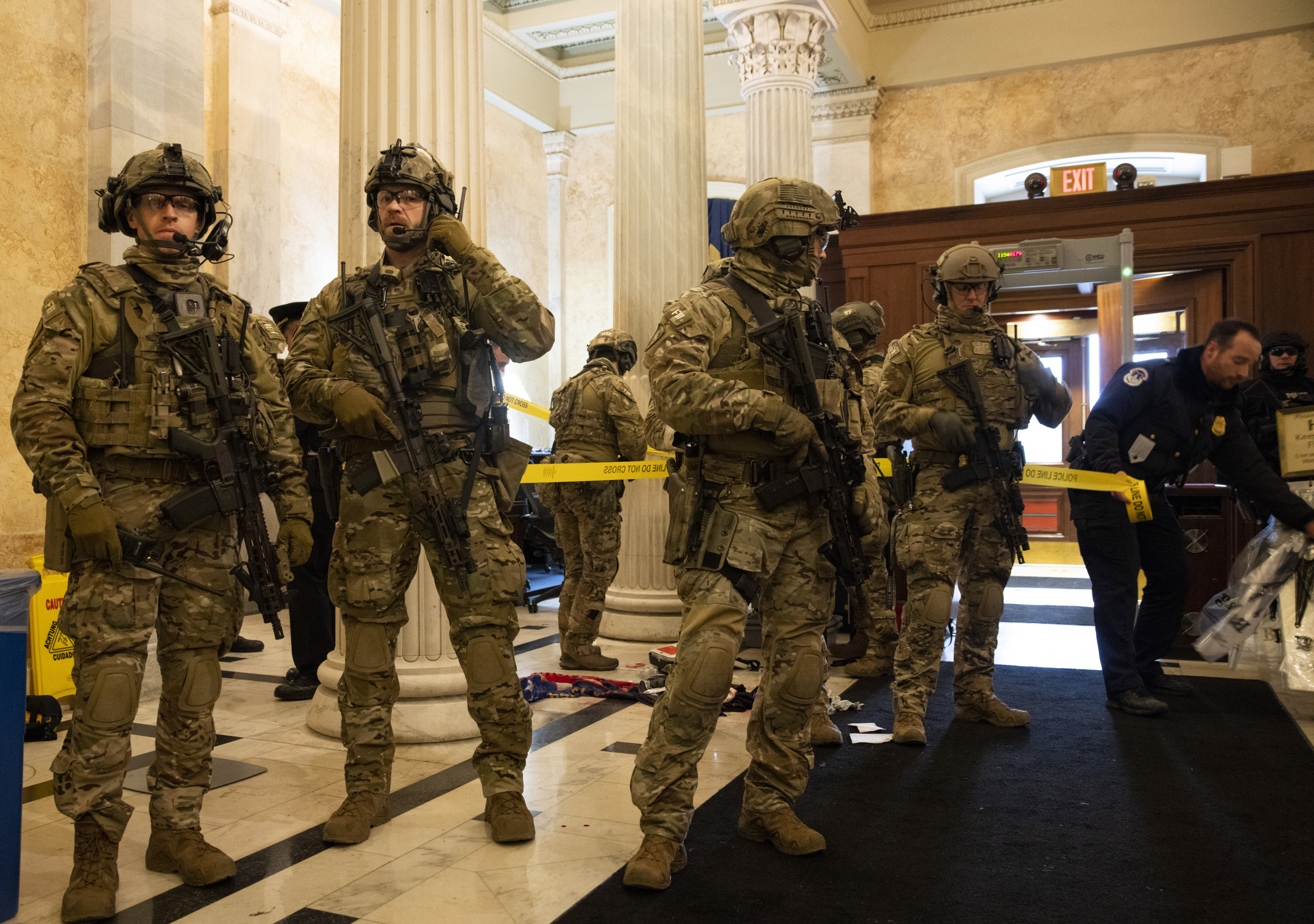 Exclusive: Secret Commandos With Shoot-To-Kill Authority Were At The Capitol