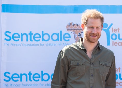 prince harry africa environment sentebale