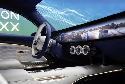 Mercedes-Benz Vision EQXX concept car Mercedes-Benz Vision EQXX concept car