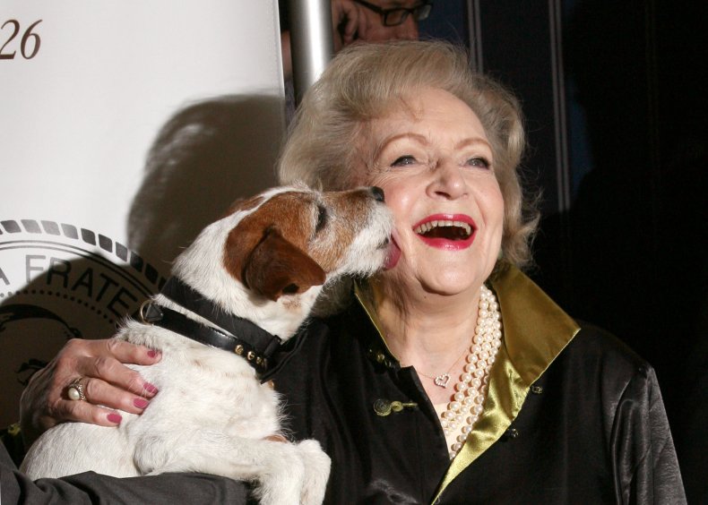 Betty White in New York, 2012.