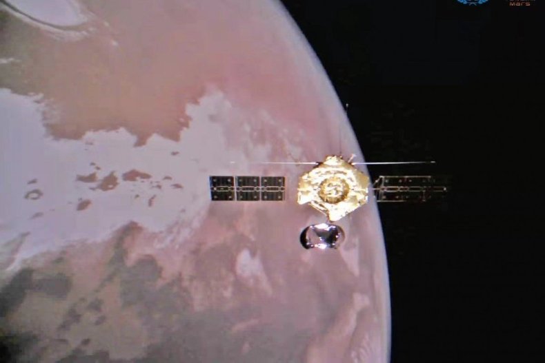 Tianwen 1 images Mars