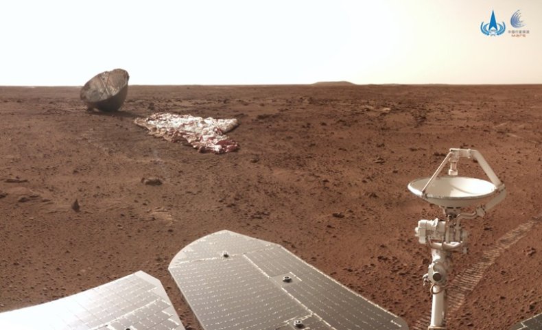 Zhurong landing Site