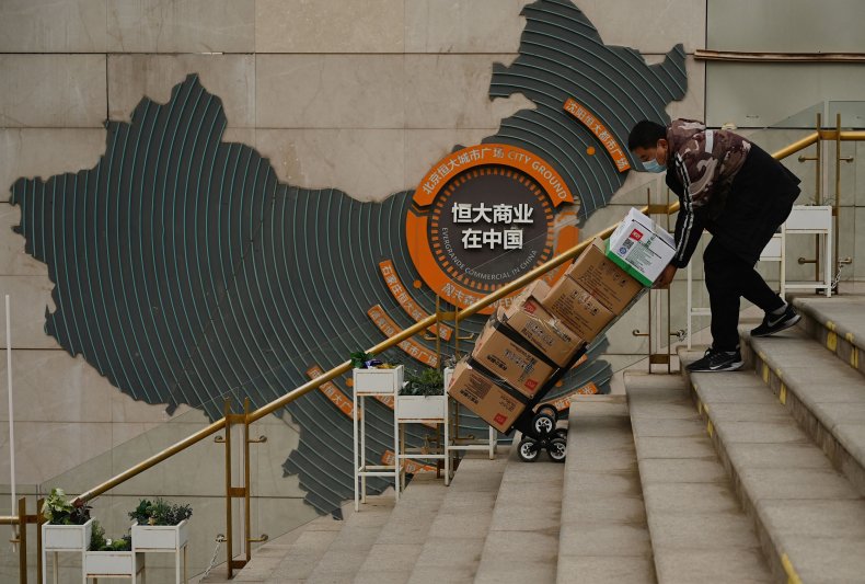 Evergrande Worker