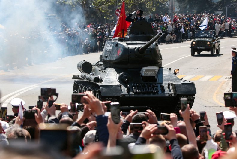 Russia, WWII, Victory, Day, Parade, Crimea