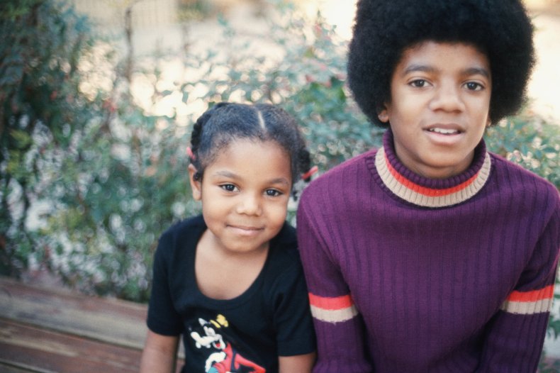 Michael Jackson and Janet Jackson