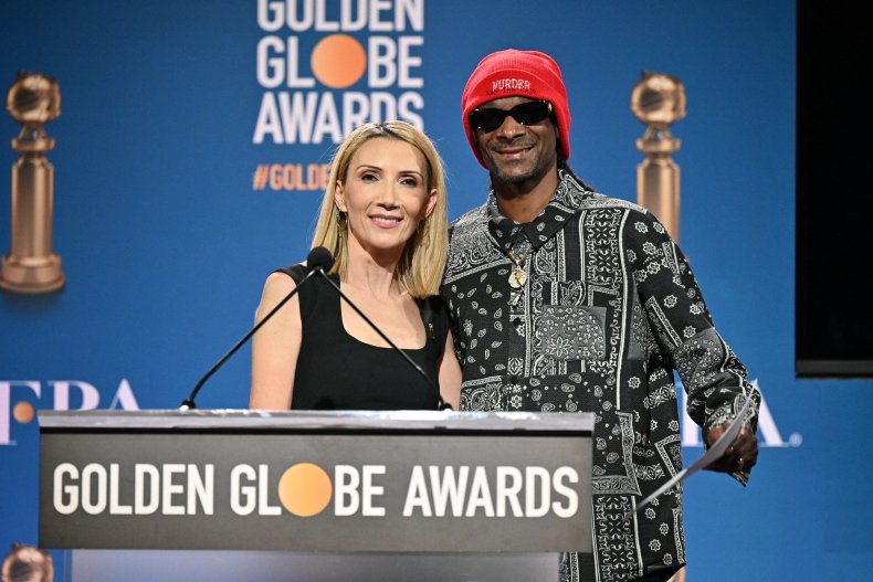 Helen Hoehne and Snoop Dogg