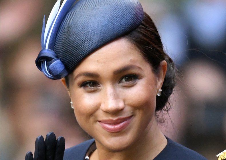 Meghan Markle at Queen's Birthday Parade