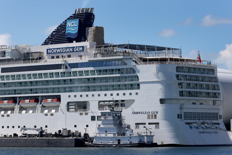 A Norwegian Cruise Line ship