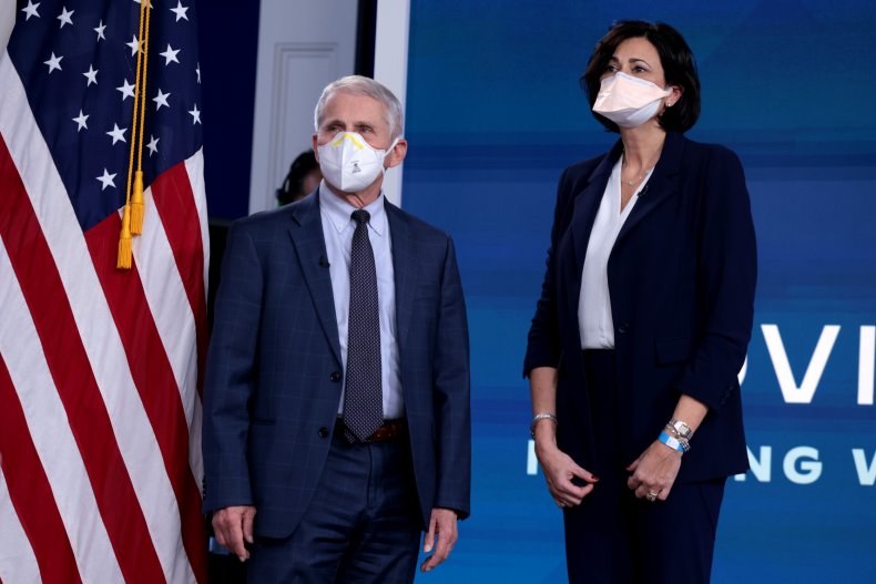 Anthony Fauci, Rochelle Walensky