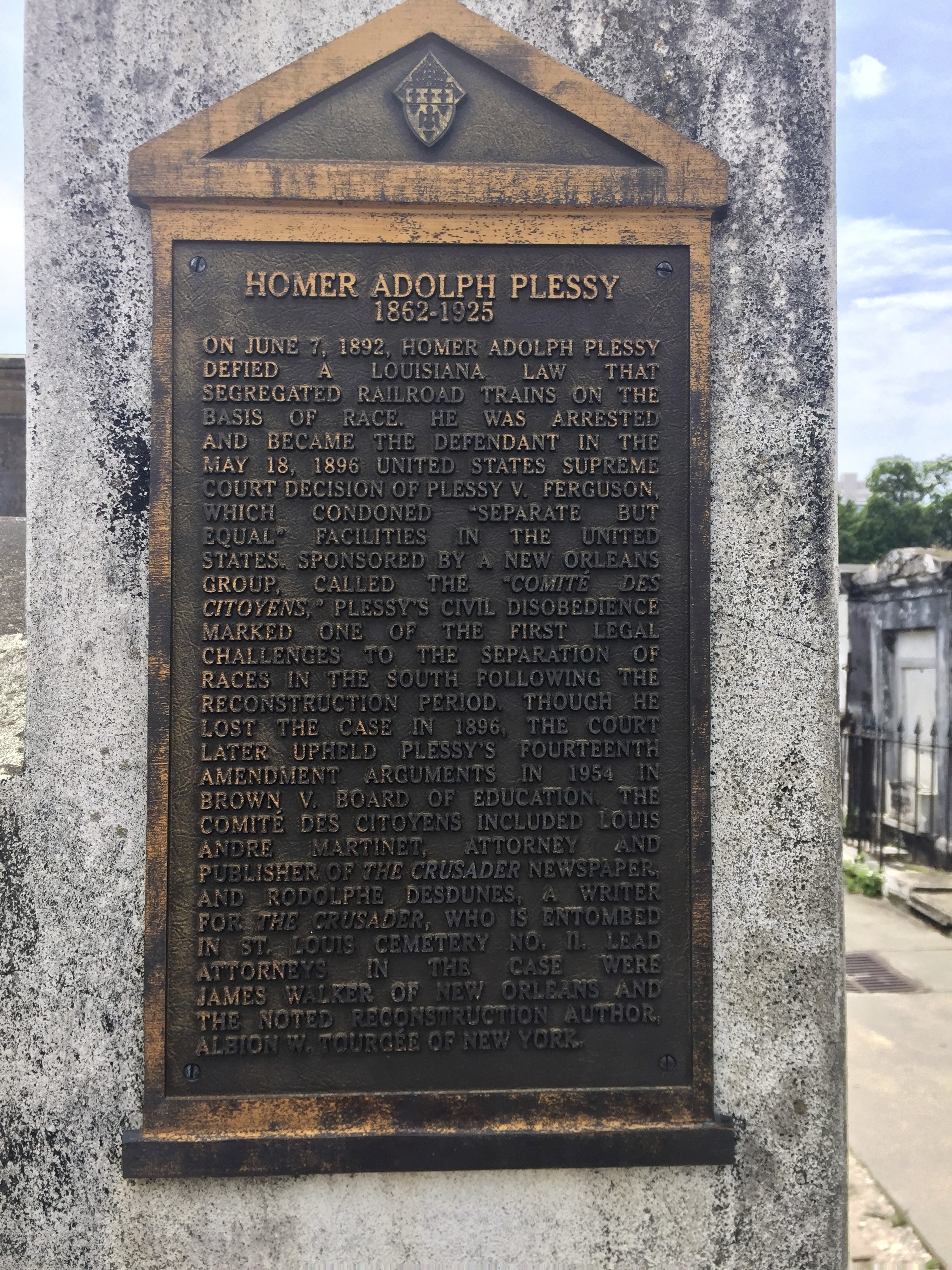 Homer Plessy, Namesake of 1896 'Separate But Equal' Ruling, Officially Pardoned in Louisiana - Vimarsana News