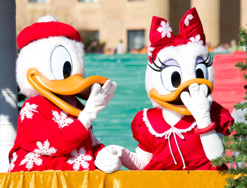Donald and Daisy Duck 