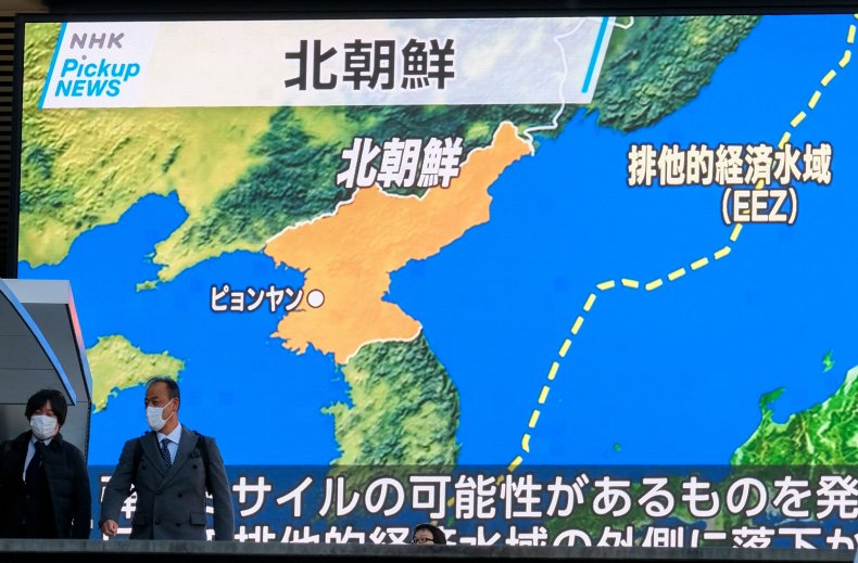 North, Korea, missile, launch, January, 2022, Japan