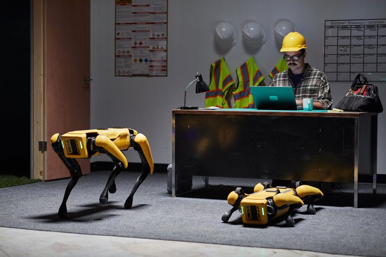 Boston Dynamics Spot robots