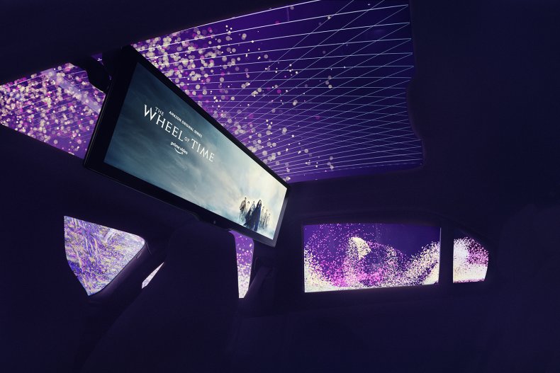 BMW IX Theater Screen