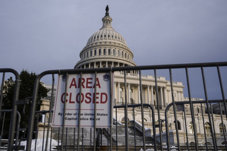 US Capitol on January 5, 2022
