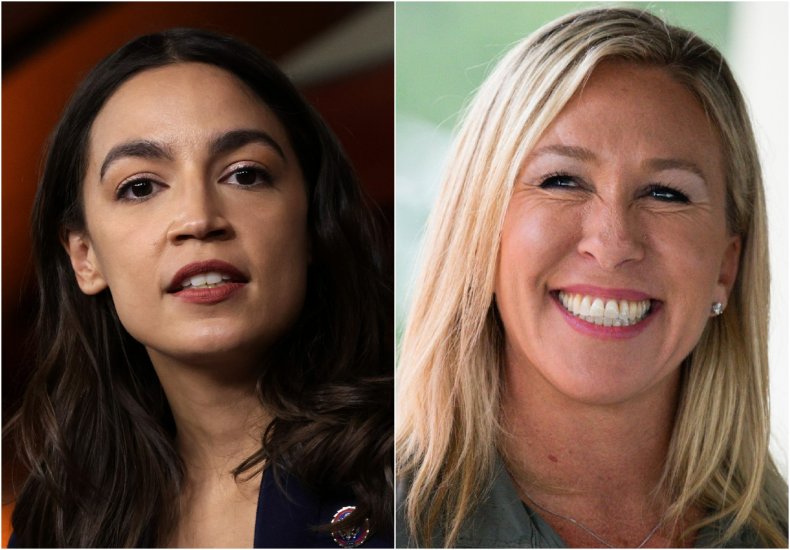 AOC Majorie Taylor Greene