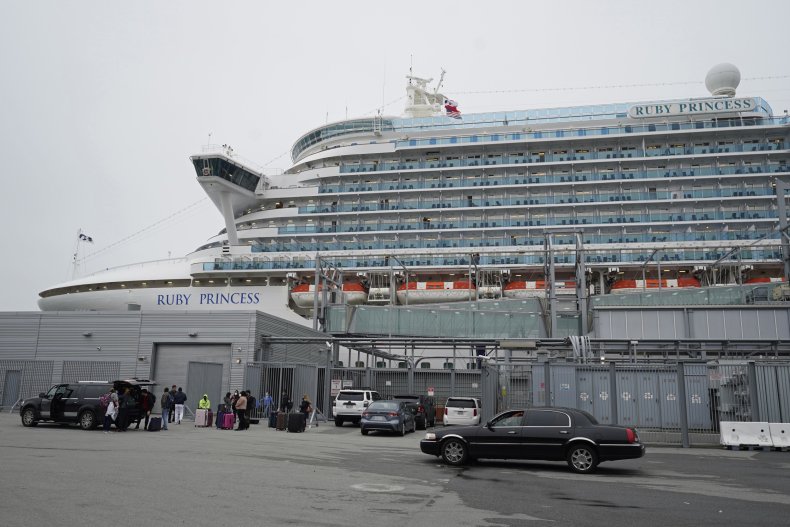 San Francisco, Princess Cruise Ships, COVID
