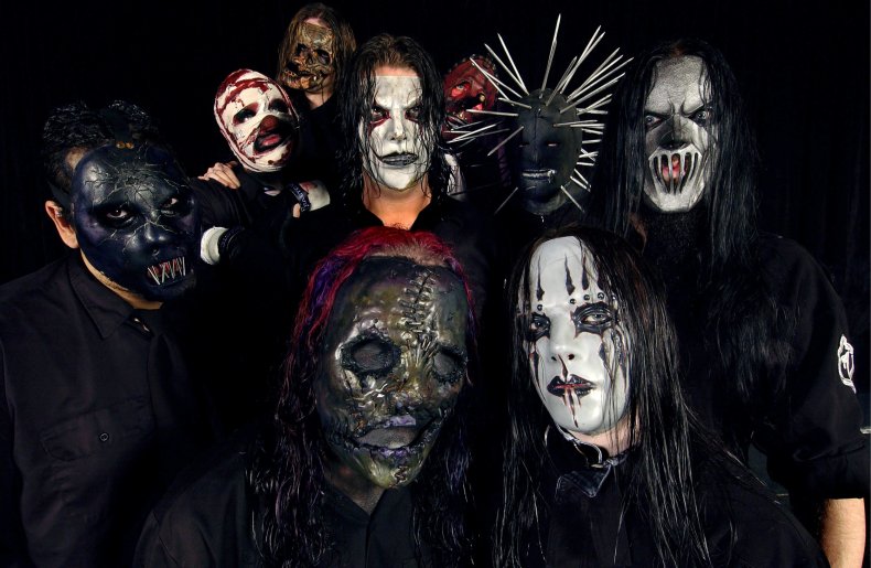 Band Slipknot in 2005.