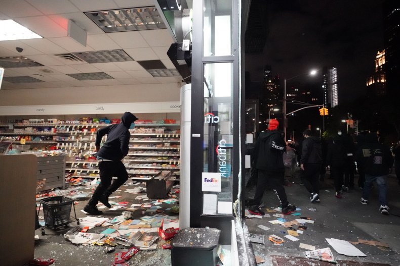 Looting in NYC