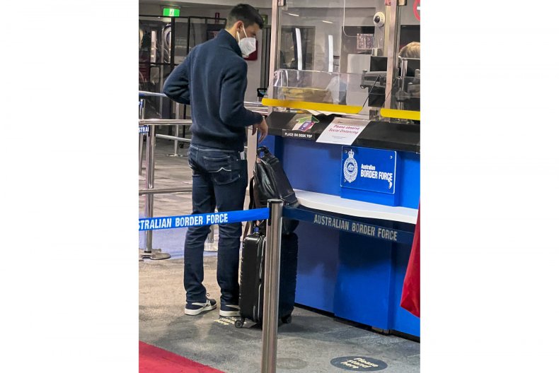 Djokovic Detention